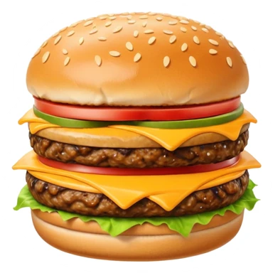 1 Smash burger patty sticker