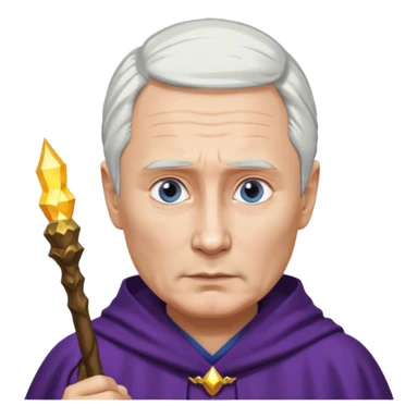 Putin Wizard sticker