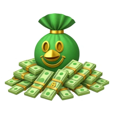 Make Money Bank Emoji sticker