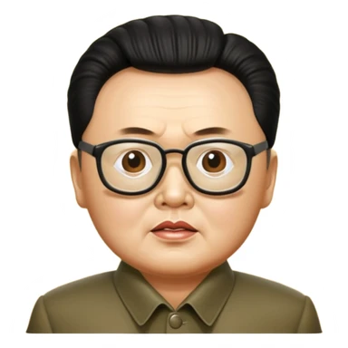 Kim jong il sticker