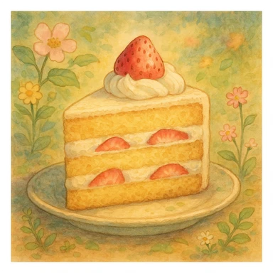 slice of cake sticker