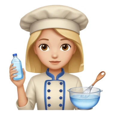 girl cooking water sticker