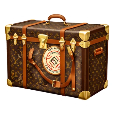 Luis Vuitton Trunk sticker