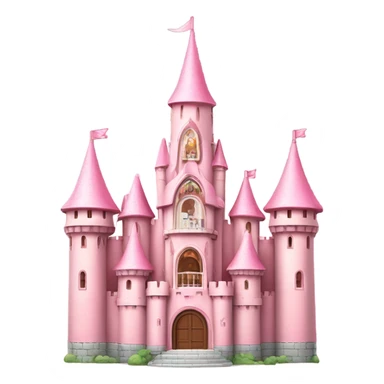 Princes peach castle sticker