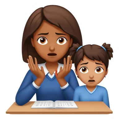 okulda matematik sınavı var ayşe çok korkak ece matematik sınavından 100 alır ayşe ise 0 alır ayşe eceye vurar ecede ağlar öğretmen görüp ayşeye çok kızar ve ona vurar. sticker