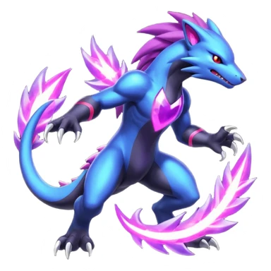  Shiny Zoroark-Salandit-Zekrom-fusion sticker