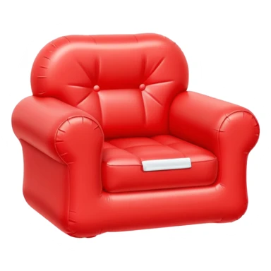 inflatable armchair sticker