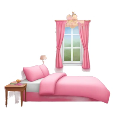 Pink room decor sticker