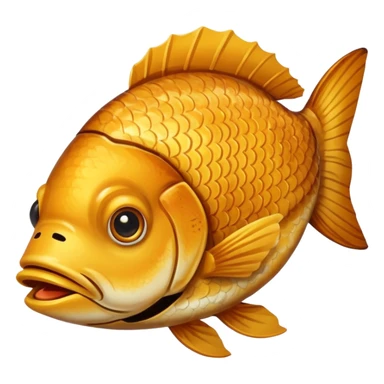 fried fish  sticker