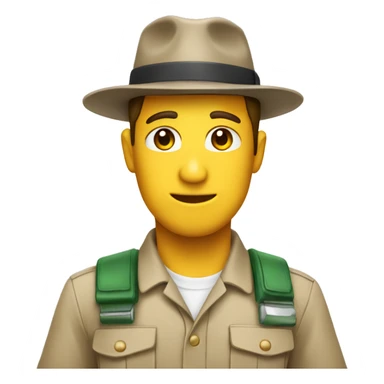Zookeeper hat sticker