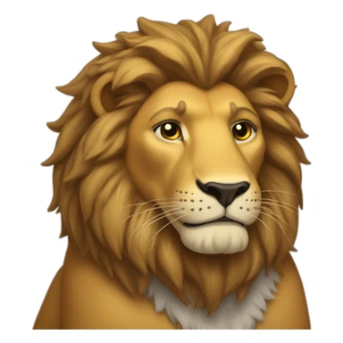 King of the lions sticker
