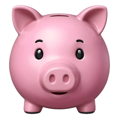 Piggy bank sticker