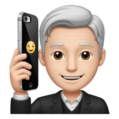 Leon guiñando el ojo iphone sticker