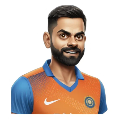 VIRAT KOHLI CENTURY india sticker
