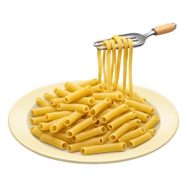 Food pasta coquillette  sticker
