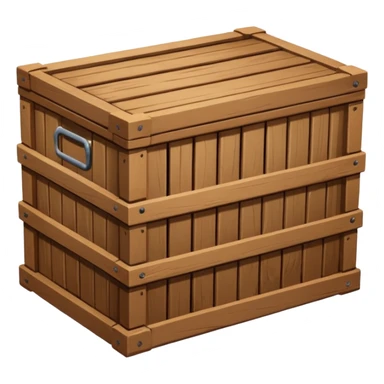 create a dnd style crate.png using 48x48 pixels size sticker