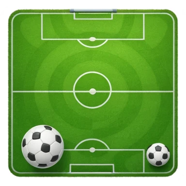 Soccer Field Objects sticker