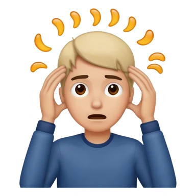 scratching head in confusion sticker