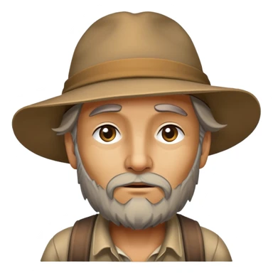 Hobo going off into the sunset sticker