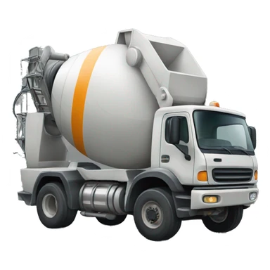 concrete mixer sticker