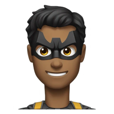 A fusion of Batman and Spider-Man. sticker