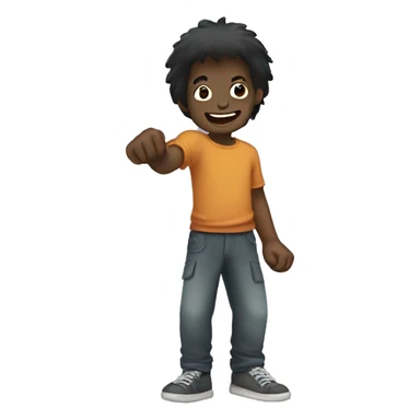 Boy named Mikel playing gorilla tag sticker