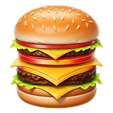 Retro Restaurant Sign Hamburger sticker