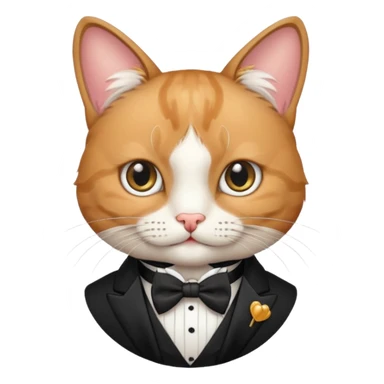 Gentleman Cat sticker