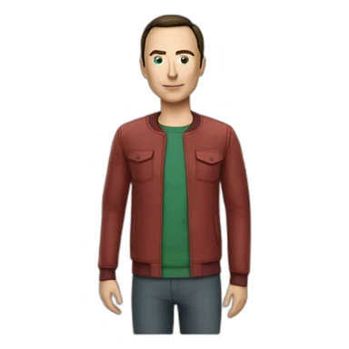 Sheldon cooper the bigbang theory sticker
