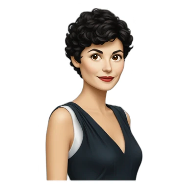 Audrey tautou sticker
