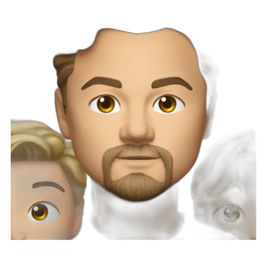 Leonardo DiCaprio qui est avec une meuf de son âge sticker