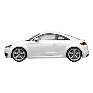 L2019 white audi tt s line  sticker