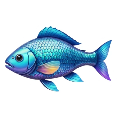 High resolution of   realistic full body fish without distorted , no extra hybrid sticker
