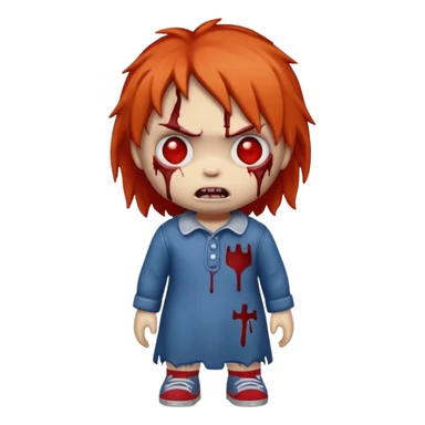 Child's Play Chuck Doll killer
 sticker