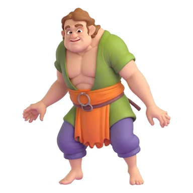 Quasimodo the hunchback of Notre Dame sticker