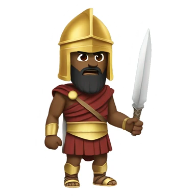 BIG BIG Leonidas of sparta sticker