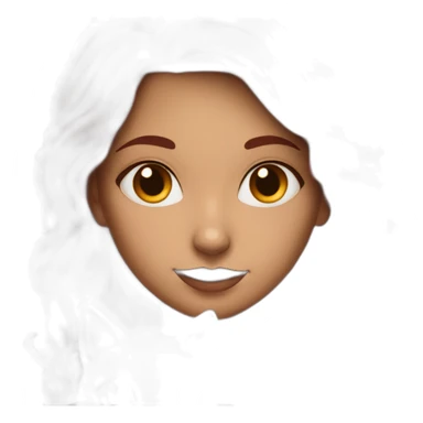 young tattooed woman with long brunette hair holding a red and white cat in her hands sticker