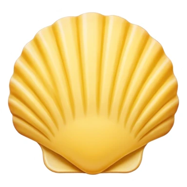 butter in the shape of a shell on a  vintage plate sticker