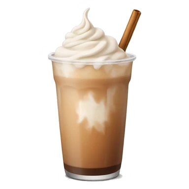 Iced chai tea latte sticker