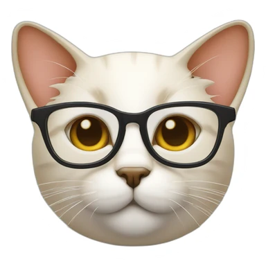 Un chat avec des lunettes de soleil sticker