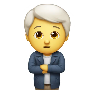 Emoji amoureux mais triste  sticker