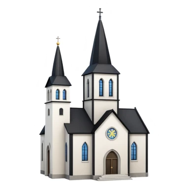 finnish church sticker