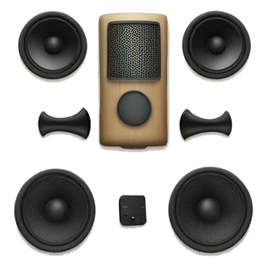 Music speakers  sticker