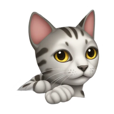 cat on cruise ship sticker