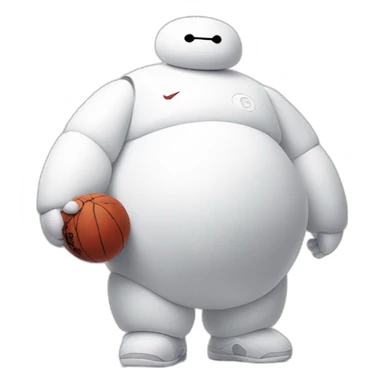 baymax in air jordan sticker