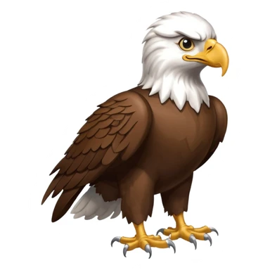 liberty university eagle mascot sticker