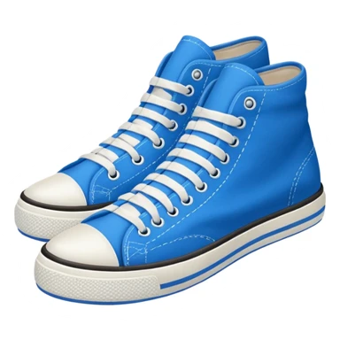 a pair of sneakers: azules sticker