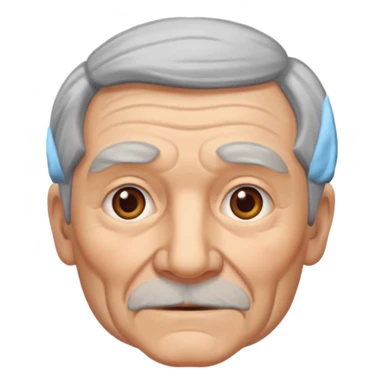 professor old man sticker