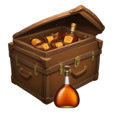Cognac-in-the-trunk sticker