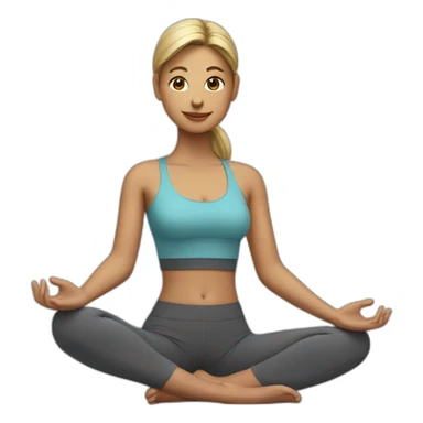 Using on a notbook with yoga clothes sticker